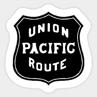 Vintage Union Pacific Route Sticker